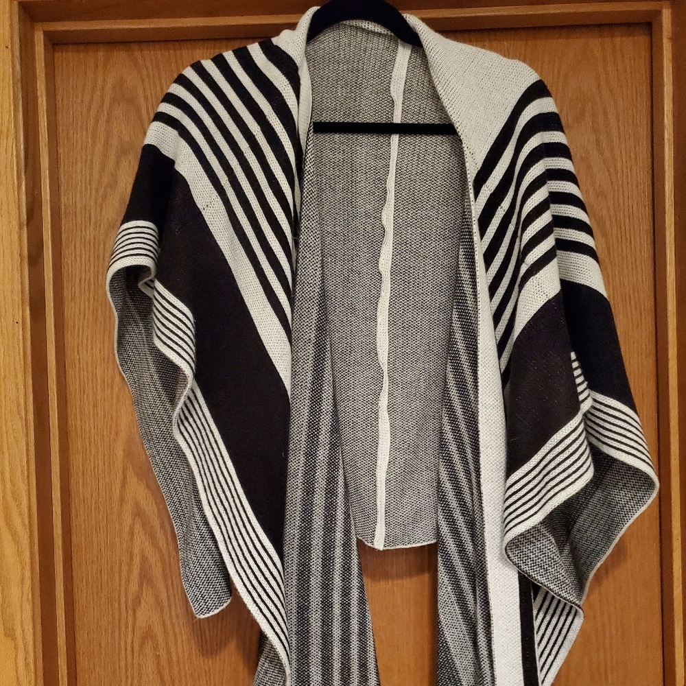 Open sweater jacket